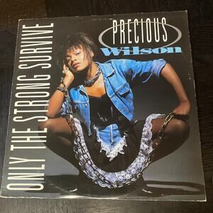 Precious Wilson - Only The Strong Survive (12", Single) Vinyl LP
